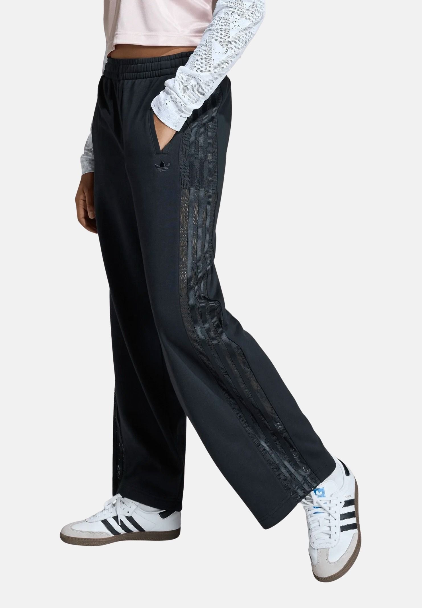 ADIDAS ORIGINALS Pantalone sportivo Loose Lace nero da bambina KC6767 . ADIDAS ORIGINALS 
