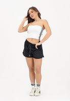 ADIDAS ORIGINALS Shorts sportivo PEARL JACQUARD SPRINTER nero da donna KC7866 . ADIDAS ORIGINALS 