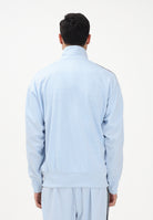 ADIDAS ORIGINALS Felpa con zip Firebird azzurra da uomo KC7997 . ADIDAS ORIGINALS 