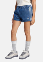 ADIDAS ORIGINALS shorts Denim Sprinter Shorts blu denim MEDVIN blu medio unisex bambino e bambina KC8518 . ADIDAS ORIGINALS 