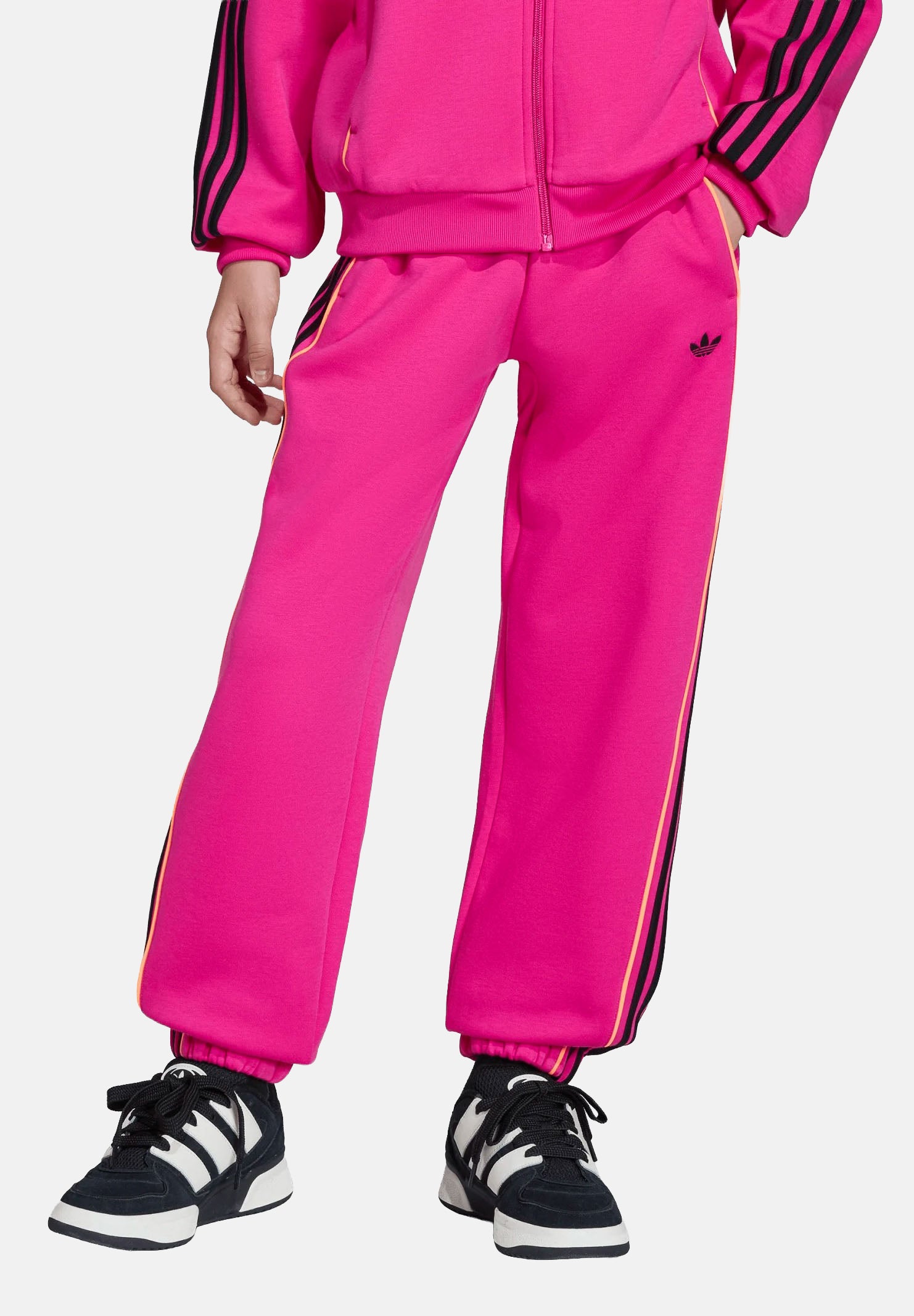 ADIDAS ORIGINALS Pantalone sportivo LOOSE TRACK PANTS fucsia da bambina<BR/> KC8586 . ADIDAS ORIGINALS 