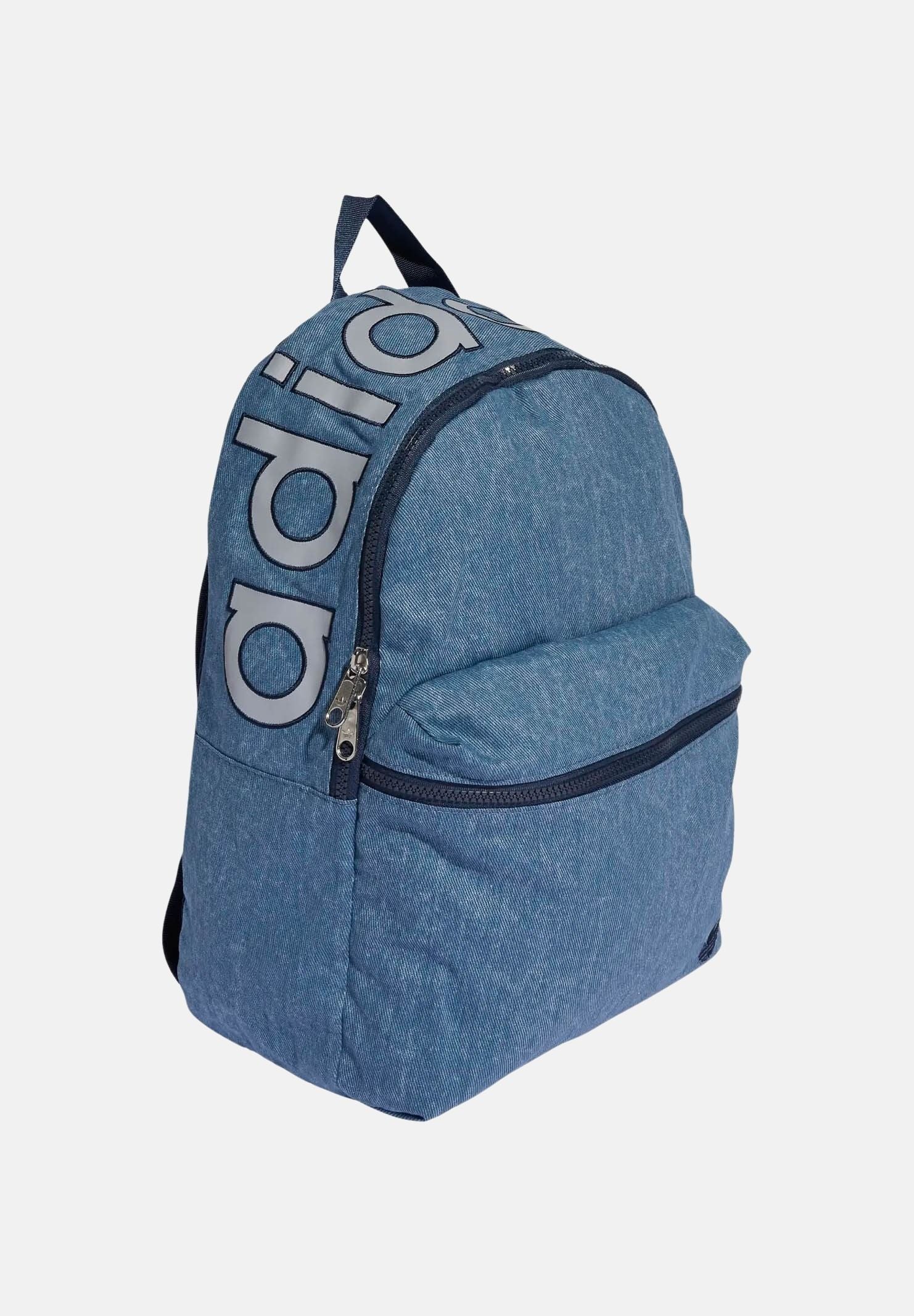 ADIDAS ORIGINALS Zaino CL Washed Effect in denim per uomo e donna KC8647 . ADIDAS ORIGINALS 