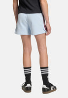 ADIDAS ORIGINALS Shorts sportivo 3-Stripes Sprinter azzurro e bordeaux da bambina KC8667 . ADIDAS ORIGINALS 
