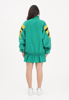 ADIDAS ORIGINALS Abito corto SANTIAGO WOVEN verde da donna KC9133 . ADIDAS ORIGINALS 