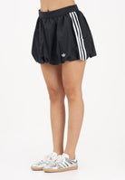 ADIDAS ORIGINALS Gonna corta a palloncino nera da donna KD0299 . ADIDAS ORIGINALS 