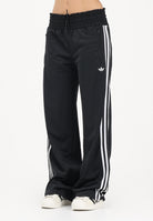 ADIDAS ORIGINALS Pantalone sportivo Smocked Firebird nero da donna KD0301 . ADIDAS ORIGINALS 