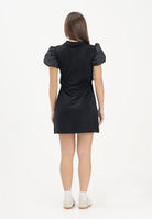 ADIDAS ORIGINALS Abito corto nero da donna con maniche a palloncino KD0302 . ADIDAS ORIGINALS 