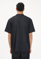 ADIDAS ORIGINALS T-shirt a manica corta JERSEY VARSITY FOOTBALL nera da uomo KD0523 . ADIDAS ORIGINALS 