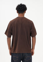 ADIDAS ORIGINALS T-shirt a manica corta Premium Essentials Retro Washed marrone da uomo KD0743 . ADIDAS ORIGINALS 