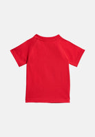ADIDAS ORIGINALS Completino TREFOIL LOOSE rosso da neonato KD1035 . ADIDAS ORIGINALS 