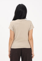 ADIDAS ORIGINALS T-shirt a manica corta Essentials beige da donna KD1352 . ADIDAS ORIGINALS 