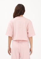 ADIDAS ORIGINALS T-shirt a manica corta Essentials Crop rosa da donna KD1365 . ADIDAS ORIGINALS 