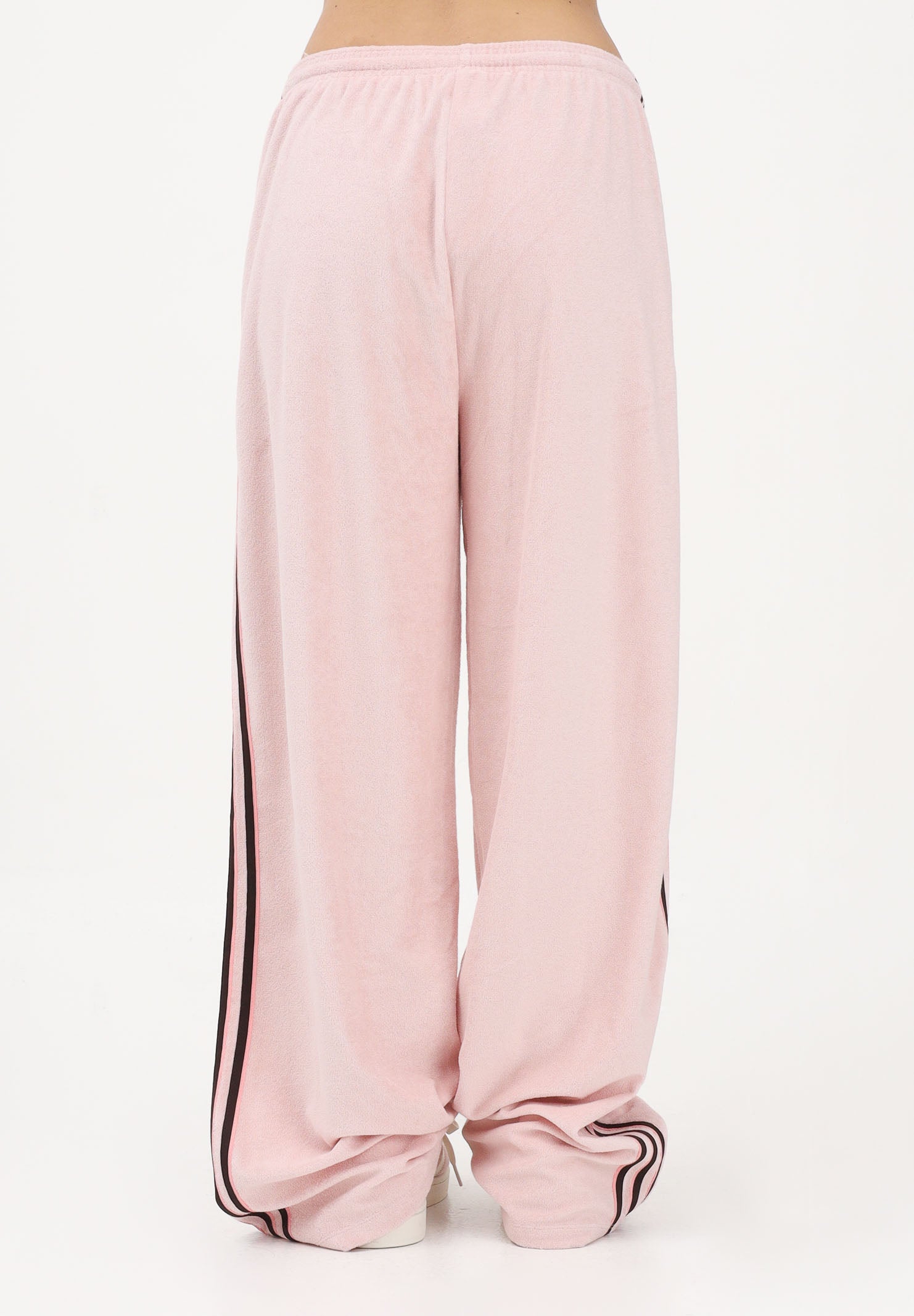 ADIDAS ORIGINALS Pantalone sportivo TERRY TOWEL FIREBIRD rosa da donna KD1414 . ADIDAS ORIGINALS 
