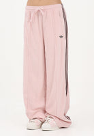 ADIDAS ORIGINALS Pantalone sportivo TERRY TOWEL FIREBIRD rosa da donna KD1414 . ADIDAS ORIGINALS 