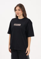 ADIDAS ORIGINALS T-shirt a manica corta AOP nera da donna KD2822 . ADIDAS ORIGINALS 