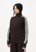 ADIDAS ORIGINALS Giubbotto FIREBIRD in denim marrone da donna KD2937 . ADIDAS ORIGINALS 