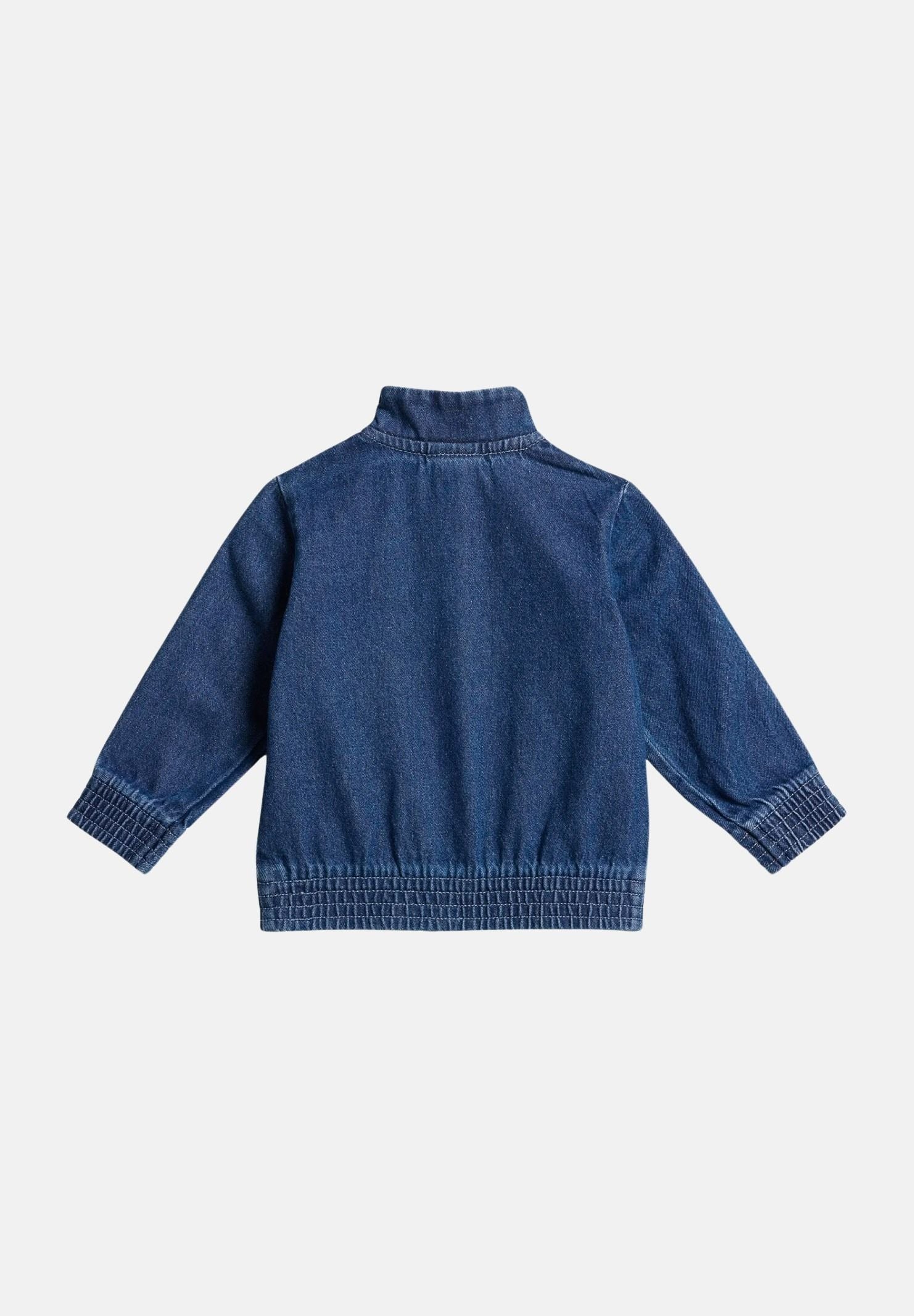 ADIDAS ORIGINALS Giubbotto FIREBIRD in denim medio da neonato KD3183 . ADIDAS ORIGINALS 