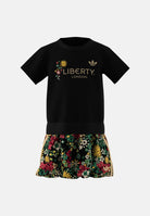 ADIDAS ORIGINALS Completino adidas Originals x Liberty London nero da neonato KD3391 . ADIDAS ORIGINALS 