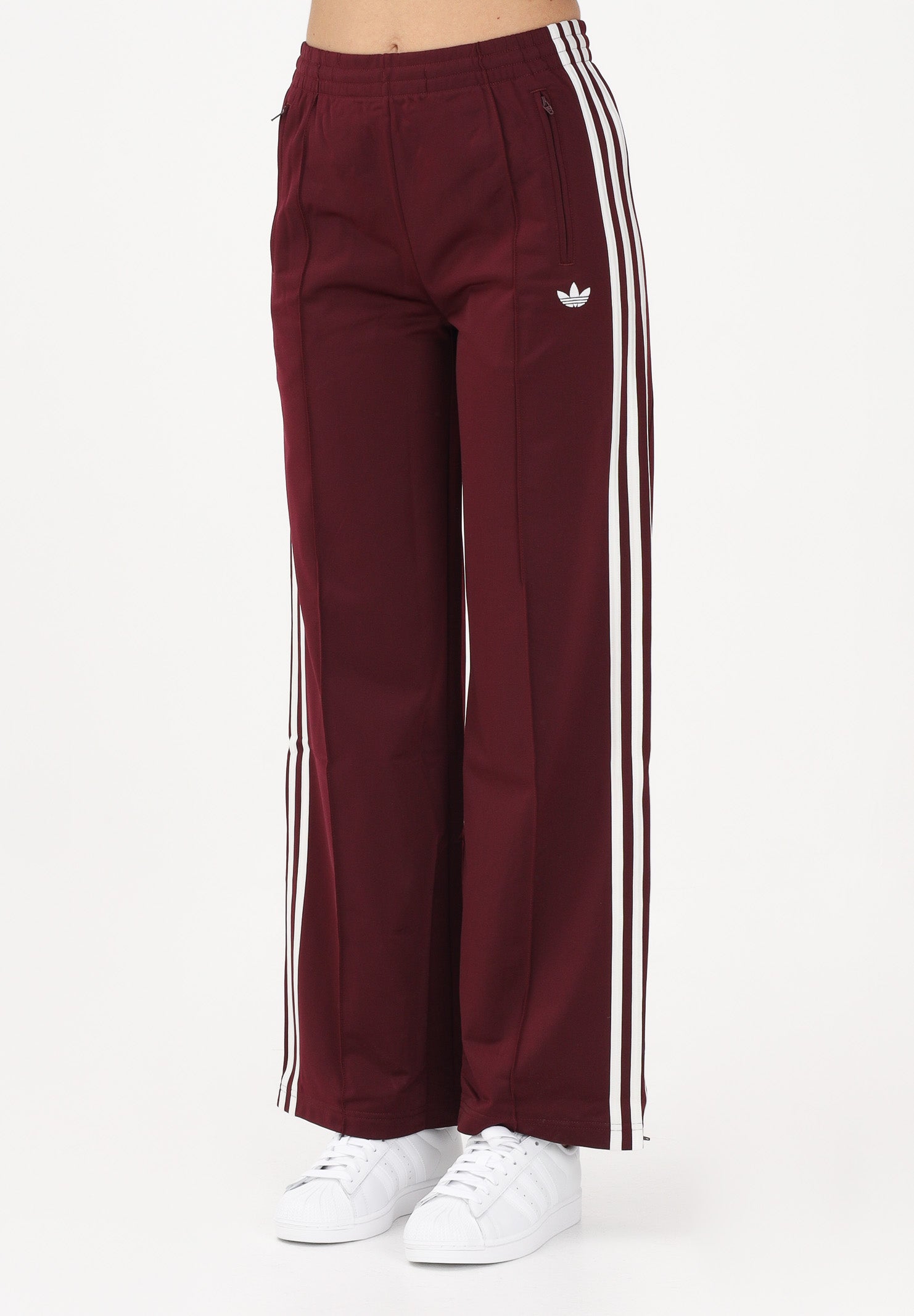 ADIDAS ORIGINALS Pantalone sportivo FIREBIRD LOOSE bordeaux da donna KD3659 . ADIDAS ORIGINALS 