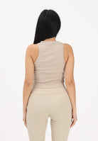 ADIDAS ORIGINALS Canotta Essentials Ribbed beige da donna KD3822 . ADIDAS ORIGINALS 