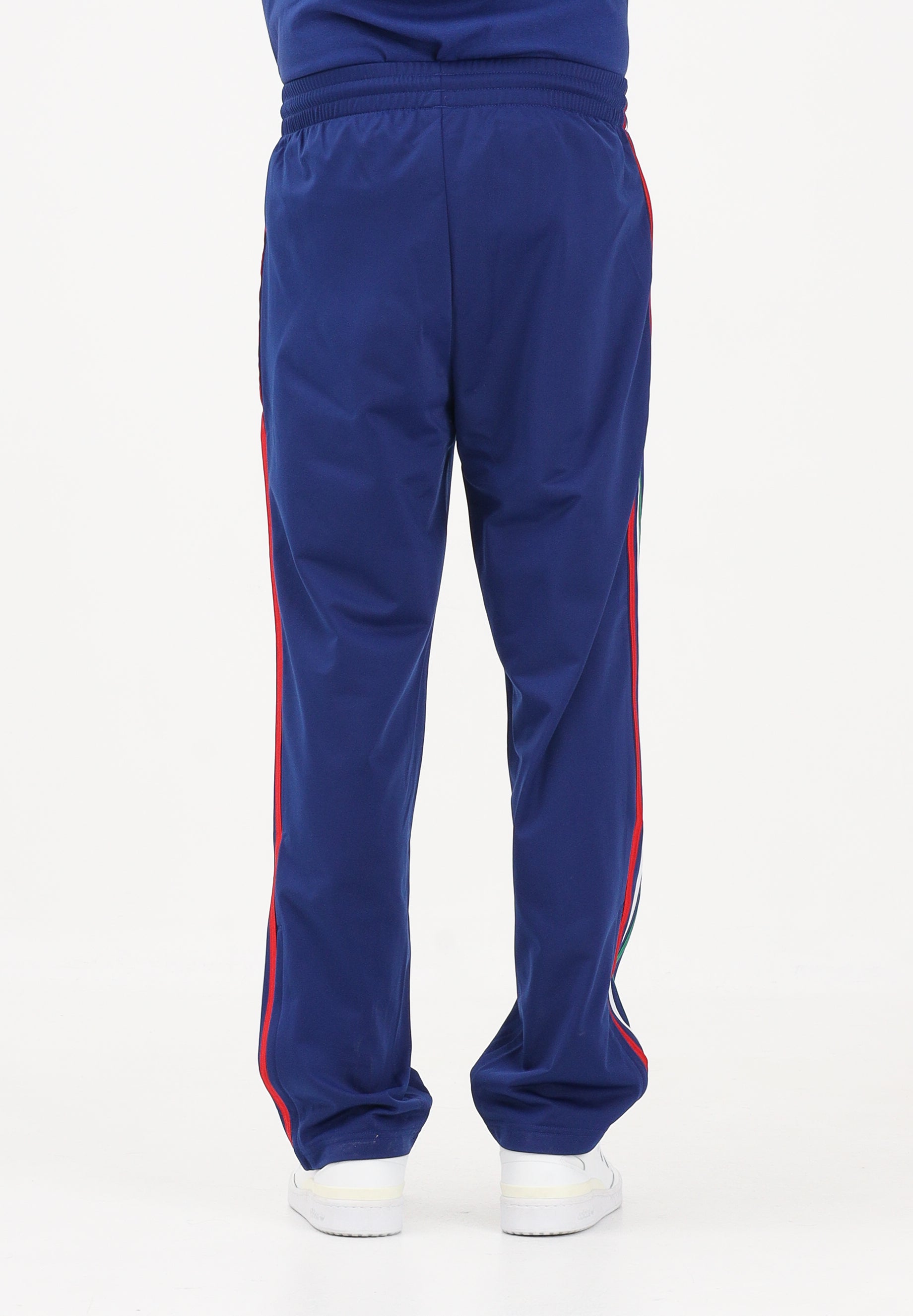 ADIDAS ORIGINALS pantaloni sportivi Firebird Track Pants Victory Blue / Bold Green / White blu elettrico con dettagli verde, bianco e rosso uomo KD3835 . ADIDAS ORIGINALS 