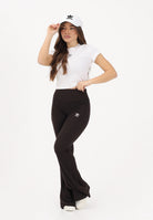 ADIDAS ORIGINALS Leggings Essentials Rib Flared marrone da donna KD3849 . ADIDAS ORIGINALS 