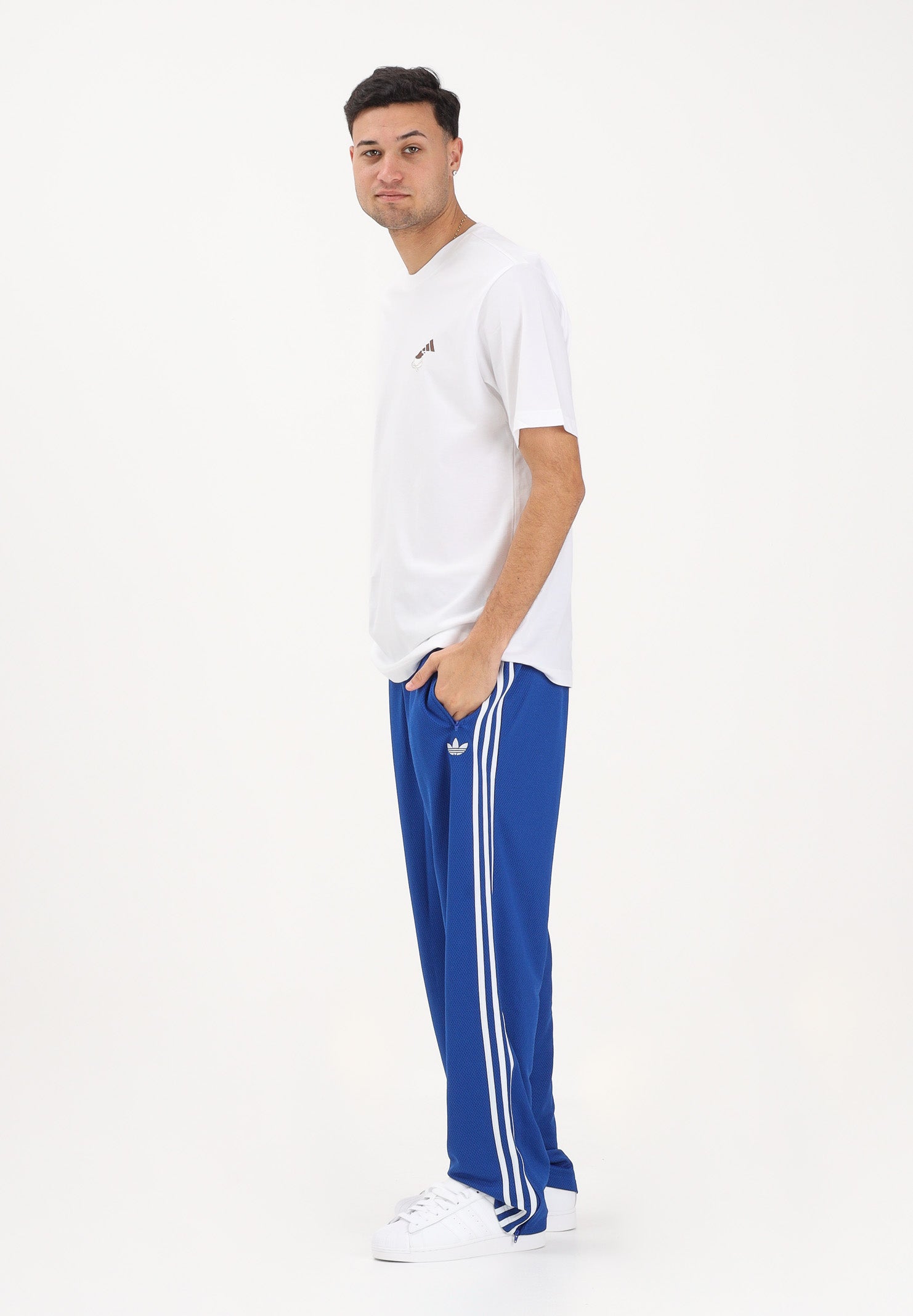 ADIDAS ORIGINALS Pantalone sportivo FIREBIRD ADICOLOR blu da uomo KD4079 . ADIDAS ORIGINALS 