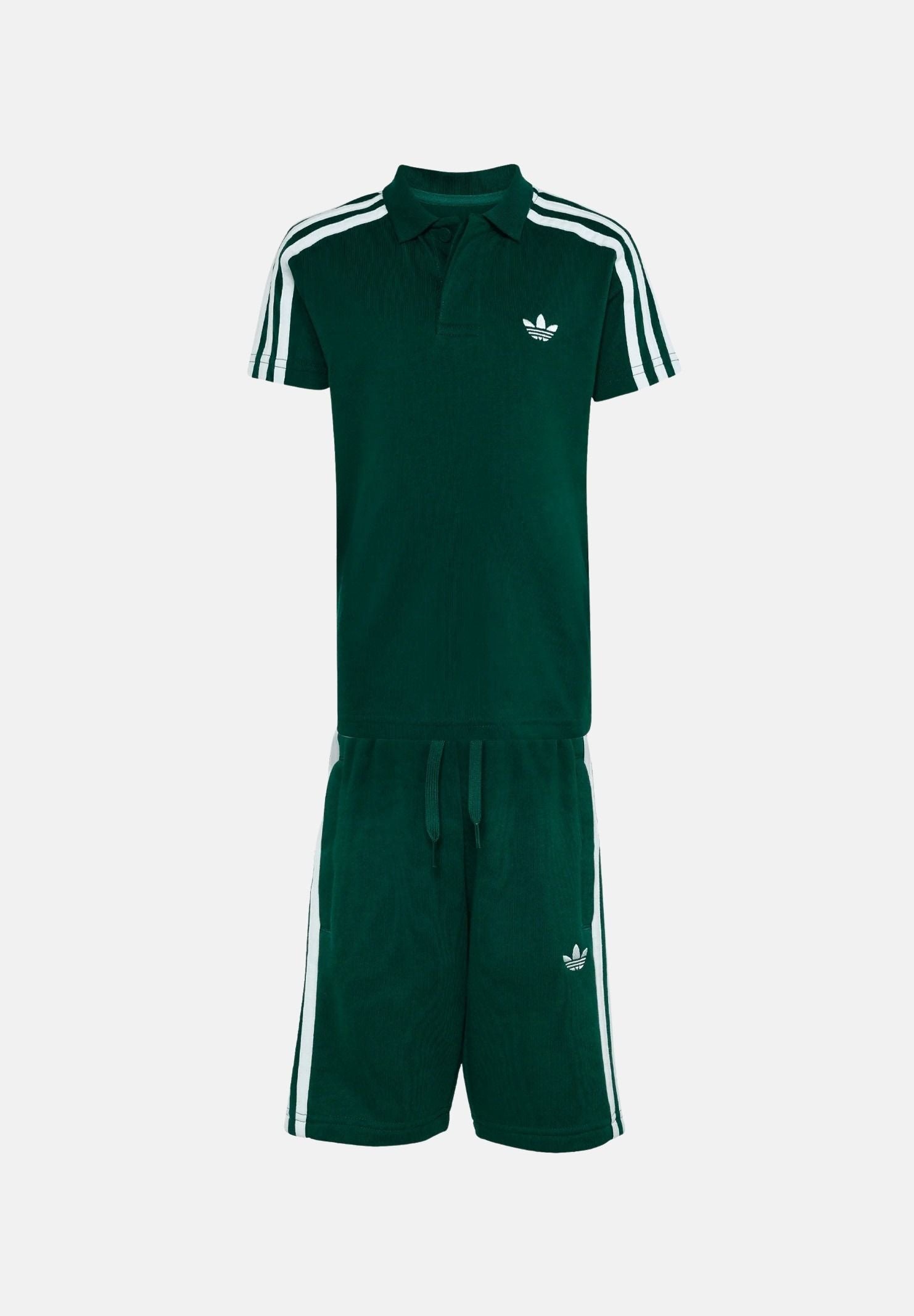 ADIDAS ORIGINALS Completino verde per bambino e bambina KD5781 . ADIDAS ORIGINALS 