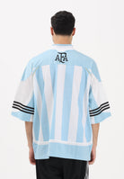 ADIDAS ORIGINALS T-shirt a manica corta Bringback Remixed Argentina azzurra e bianca da uomo KD5982 . ADIDAS ORIGINALS 