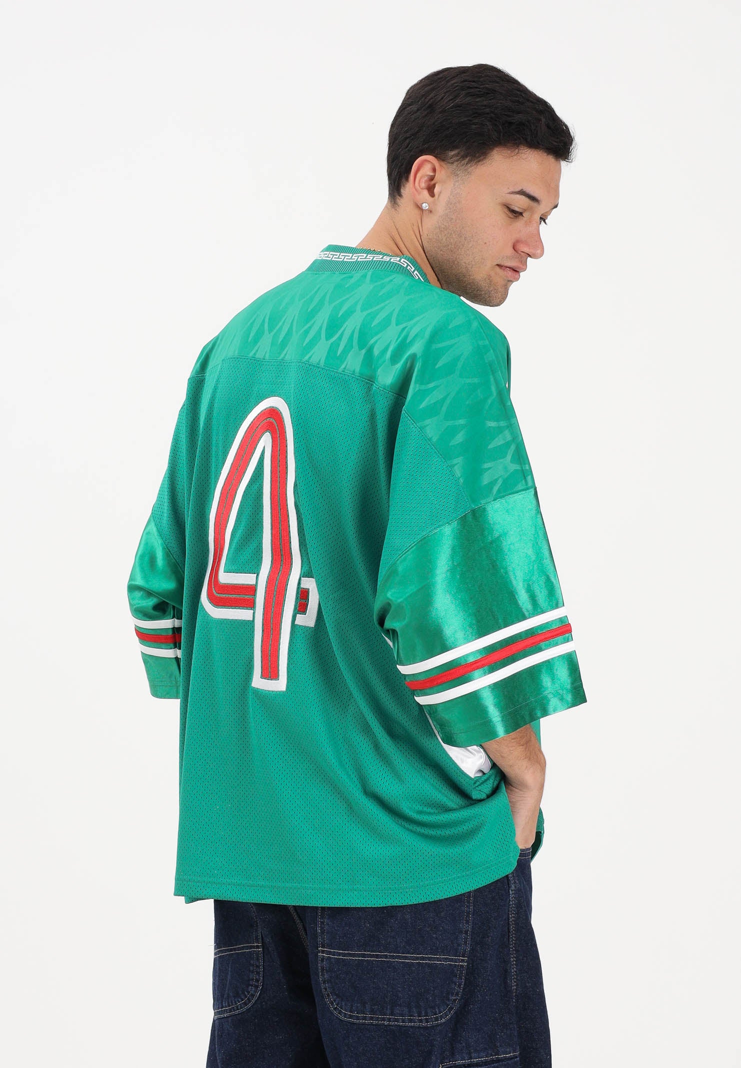 ADIDAS ORIGINALS T-shirt a manica corta Bringback Remixed Mexico Jersey verde da uomo KD5986 . ADIDAS ORIGINALS 