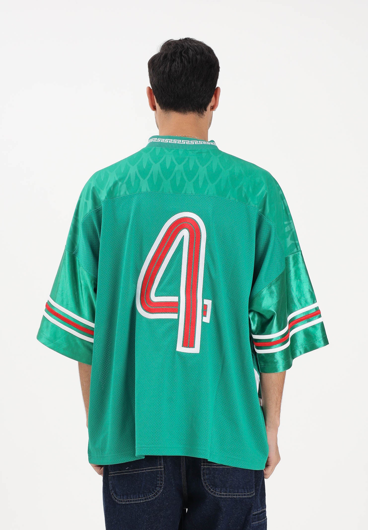ADIDAS ORIGINALS T-shirt a manica corta Bringback Remixed Mexico Jersey verde da uomo KD5986 . ADIDAS ORIGINALS 