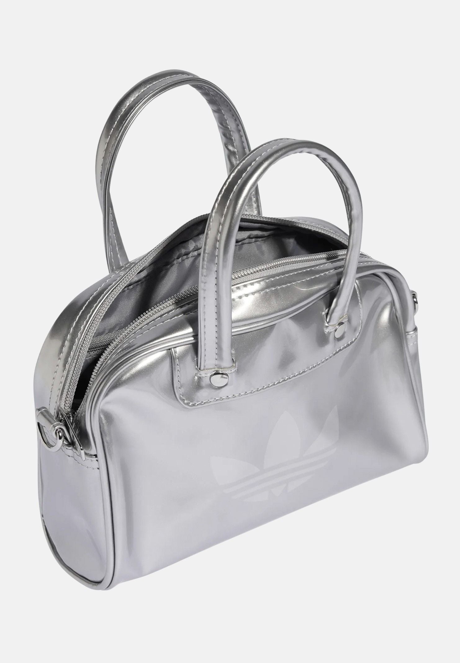 ADIDAS ORIGINALS Borsa a mano Adicolor Mini Bowling argento da donna KD7839 . ADIDAS ORIGINALS 