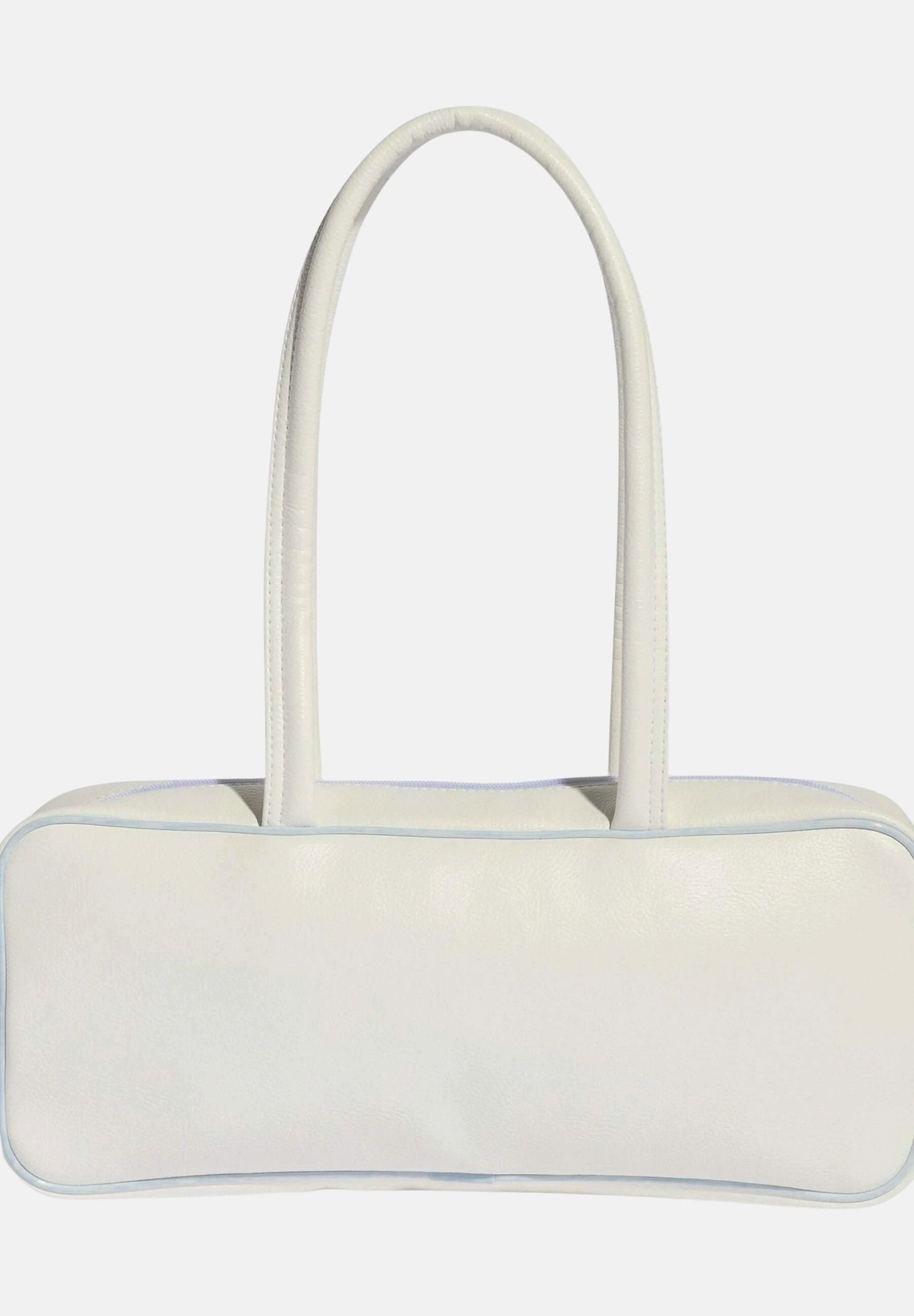 ADIDAS ORIGINALS Borsa a spalla ADICOLOR ELONGATED AIRLINER bianca da donna KD7848 . ADIDAS ORIGINALS 