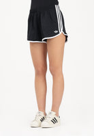 ADIDAS ORIGINALS Shorts sportivo SPRINTER 3-STRIPES nero da donna KD7977 . ADIDAS ORIGINALS 