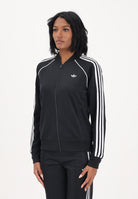 ADIDAS ORIGINALS Felpa con zip SST Classic nera da donna KD7986 . ADIDAS ORIGINALS 