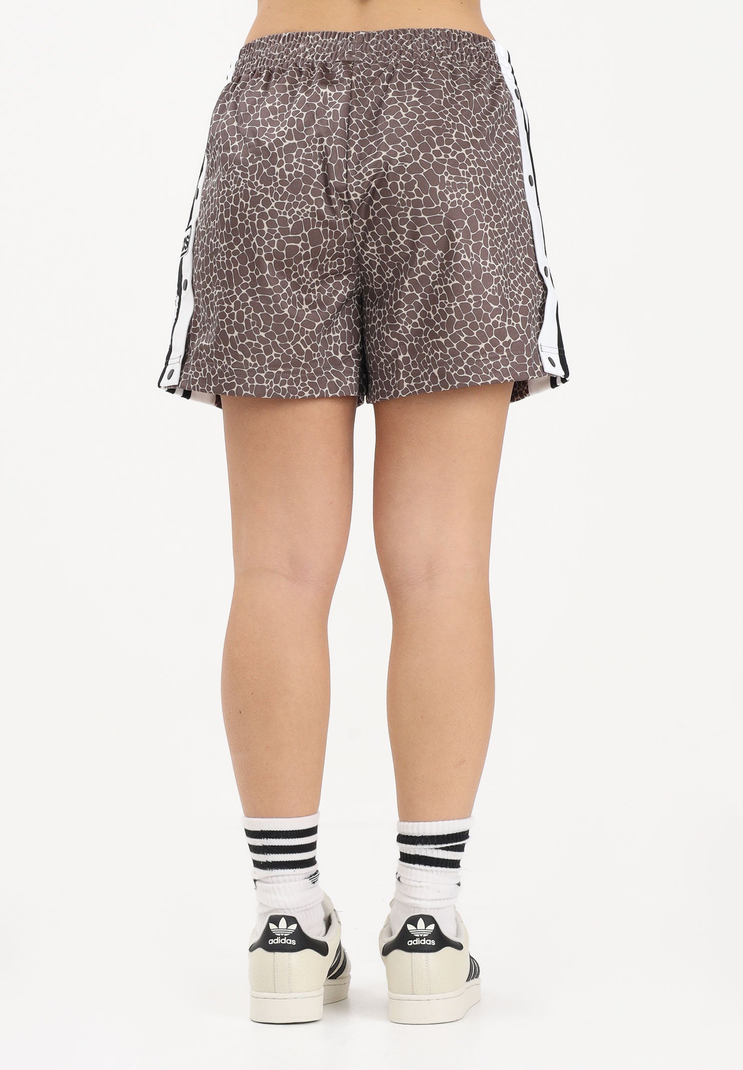 ADIDAS ORIGINALS Shorts sportivo AOP ADI-BREAK animalier da donna KD8821 . ADIDAS ORIGINALS 