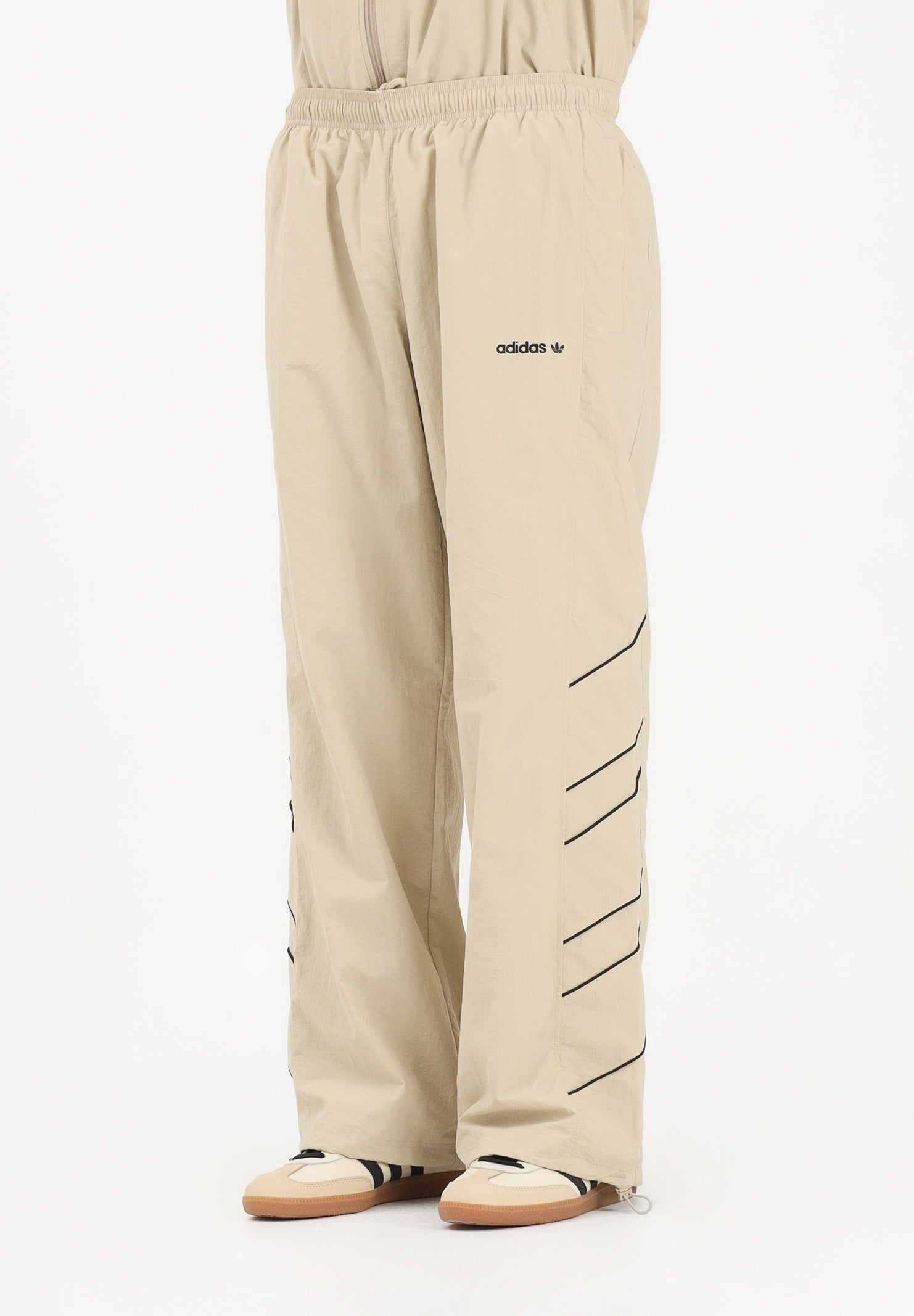 ADIDAS ORIGINALS Pantalone sportivo Cutline beige da uomo KE0094 . ADIDAS ORIGINALS 