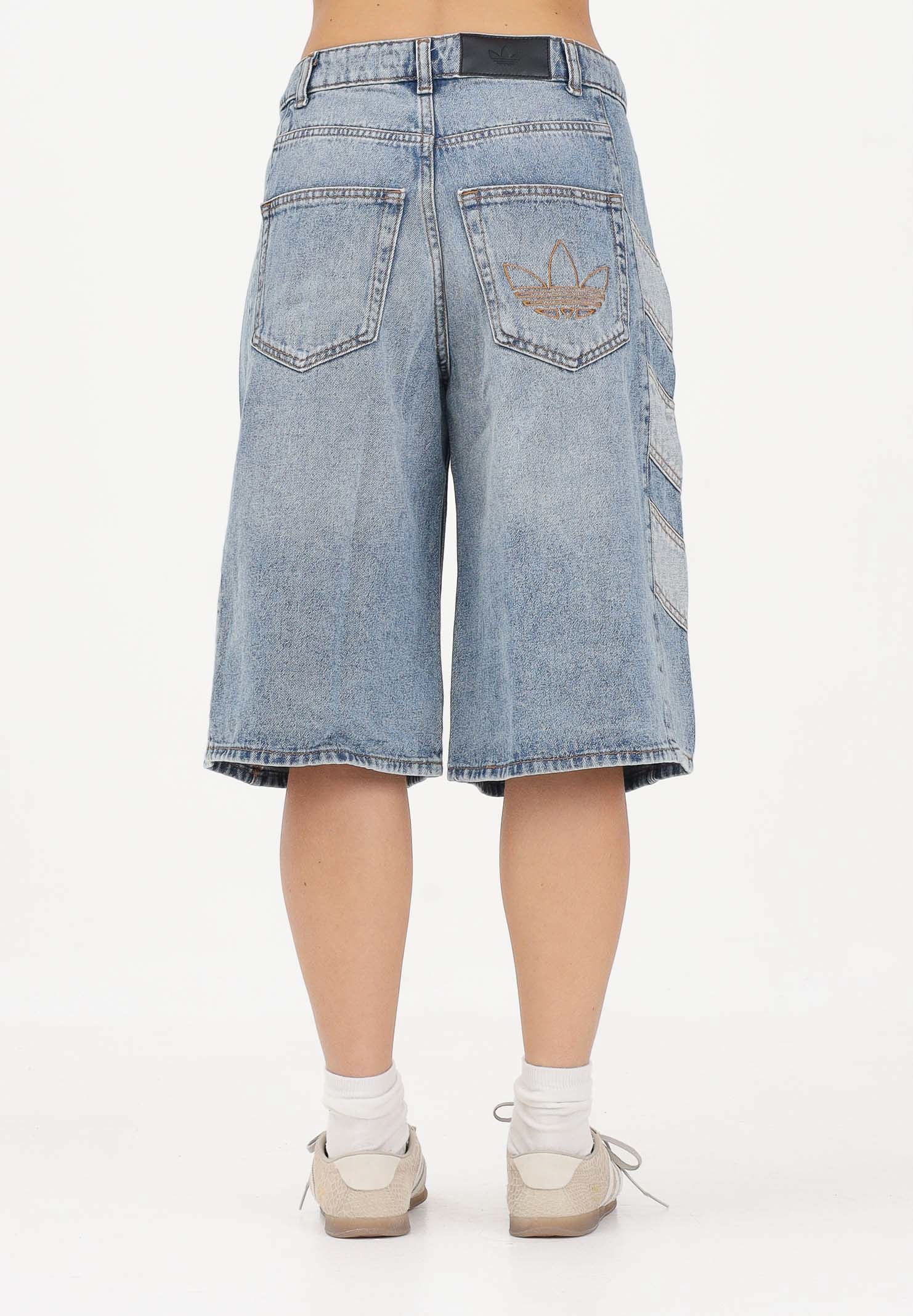 ADIDAS ORIGINALS Bermuda in denim Baggy Denim Shorts azzurro chiaro INDDNM denim chiaro da uomo e da donna KE0133 . ADIDAS ORIGINALS 