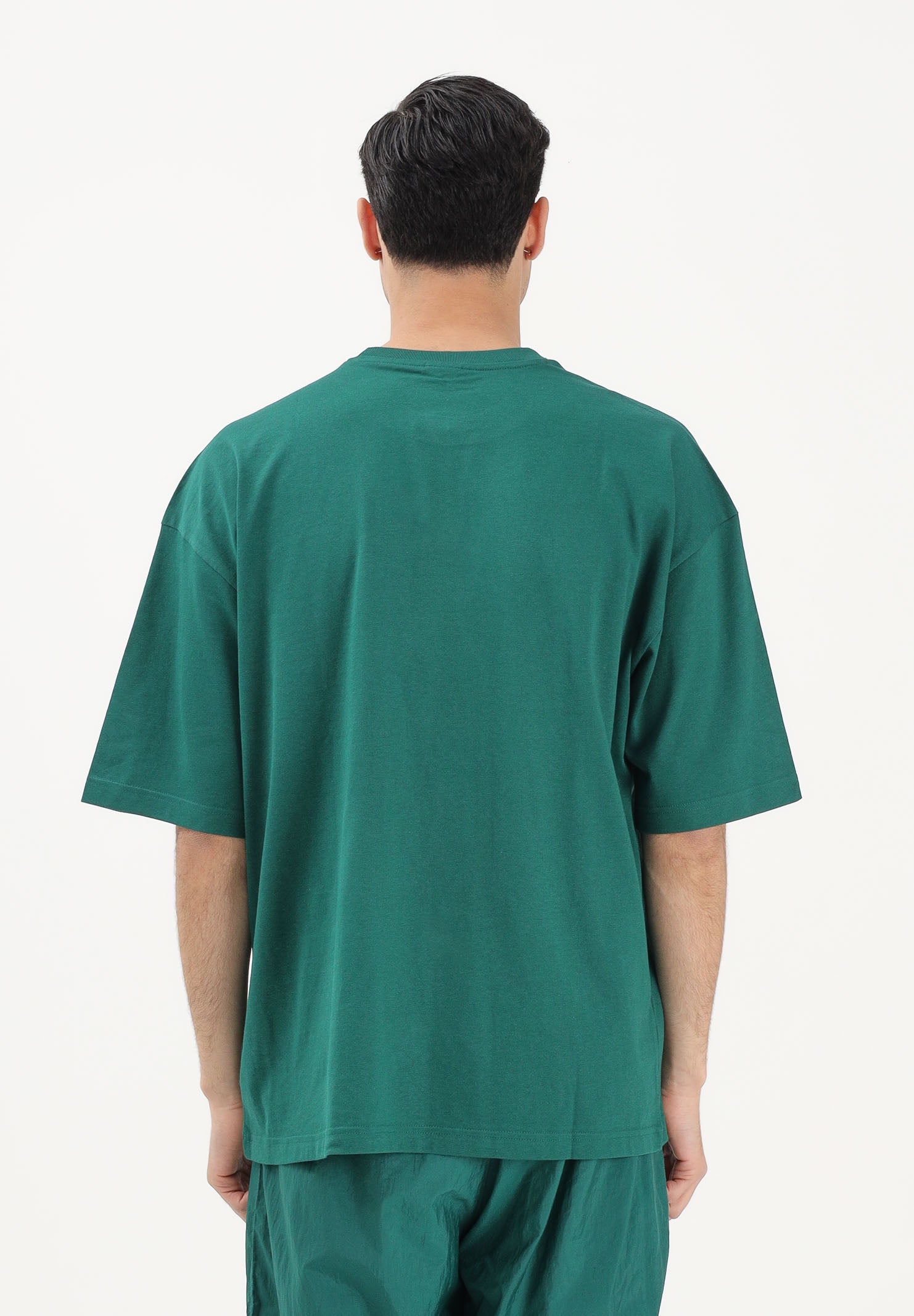 ADIDAS ORIGINALS T-shirt a manica corta TREFOIL verde da uomo KE0900 . ADIDAS ORIGINALS 