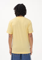 ADIDAS ORIGINALS T-shirt a manica corta TREFOIL ESSENTIALS gialla da uomo KE1165 . ADIDAS ORIGINALS 
