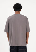 ADIDAS ORIGINALS T-shirt a manica corta ADICOLOR 3-STRIPES OVERSIZED grigia da uomo KE1591 . ADIDAS ORIGINALS 