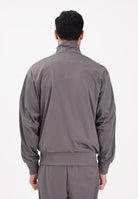 ADIDAS ORIGINALS Felpa con zip Firebird grigia e panna da uomo KE1645 . ADIDAS ORIGINALS 