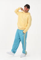 ADIDAS ORIGINALS Pantalone sportivo FIREBIRD azzurro e giallo da uomo KE1648 . ADIDAS ORIGINALS 