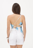 ADIDAS ORIGINALS Top Reconstructed Bringback Argentina bianco e azzurro da donna KE2295 . ADIDAS ORIGINALS 