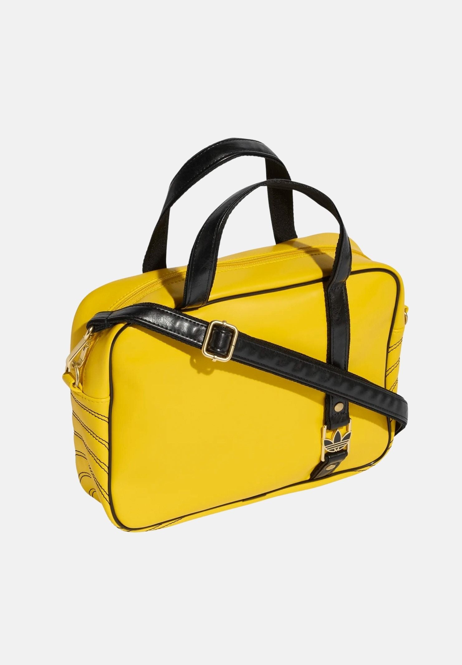 ADIDAS ORIGINALS Borsa a mano AIRLINER MEDIUM gialla da donna KE2326 . ADIDAS ORIGINALS 