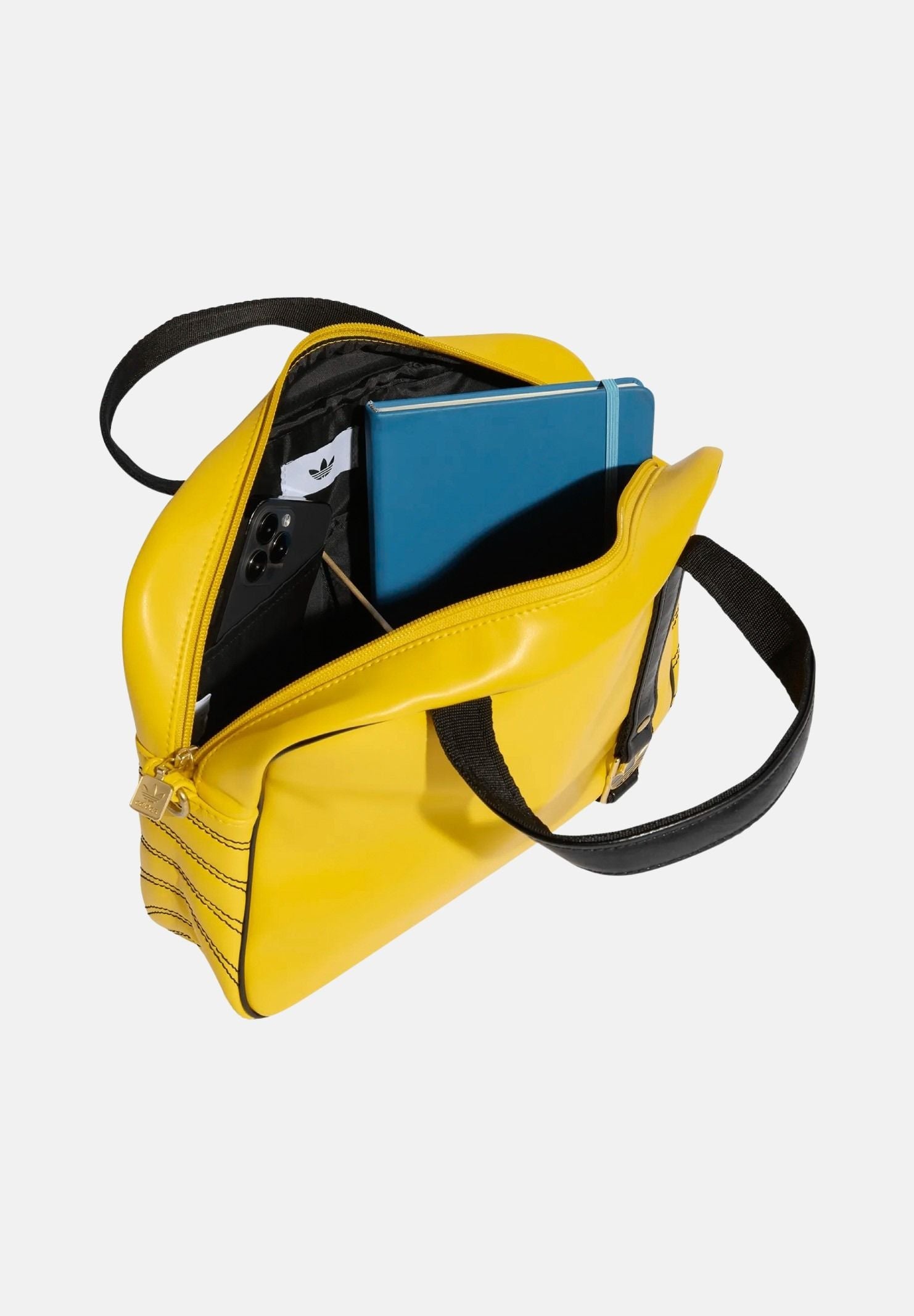 ADIDAS ORIGINALS Borsa a mano AIRLINER MEDIUM gialla da donna KE2326 . ADIDAS ORIGINALS 