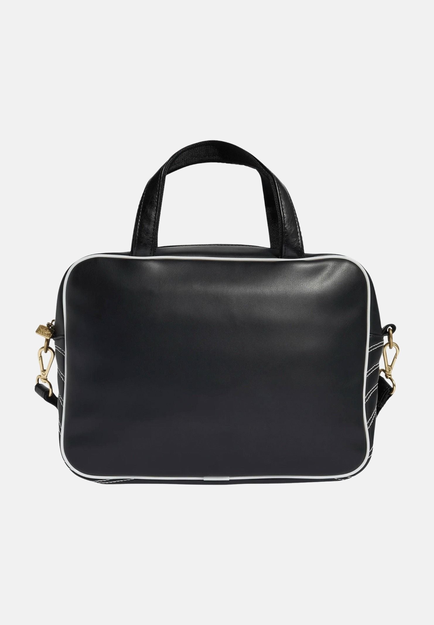 ADIDAS ORIGINALS Borsa a mano AIRLINER MEDIUM nera da donna KE2327 . ADIDAS ORIGINALS 