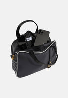 ADIDAS ORIGINALS Borsa a mano AIRLINER MEDIUM nera da donna KE2327 . ADIDAS ORIGINALS 