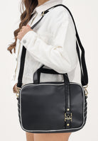 ADIDAS ORIGINALS Borsa a mano AIRLINER MEDIUM nera da donna KE2327 . ADIDAS ORIGINALS 
