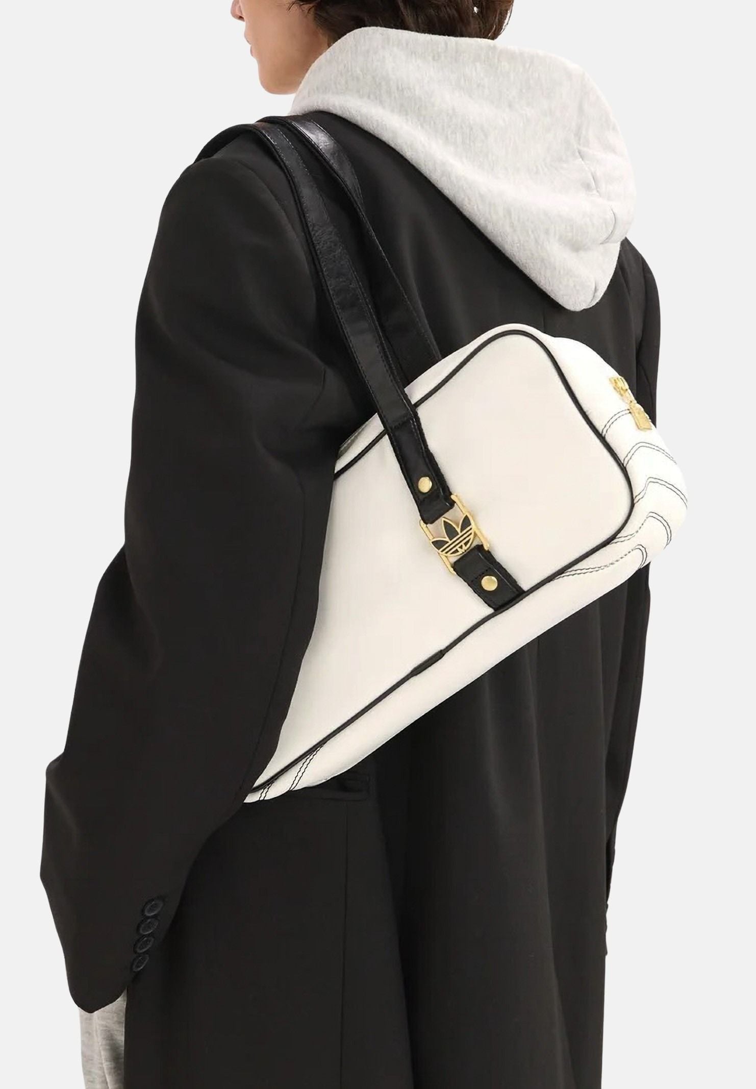 ADIDAS ORIGINALS Borsa a spalla AIRLINER bianca da donna KE2328 . ADIDAS ORIGINALS 